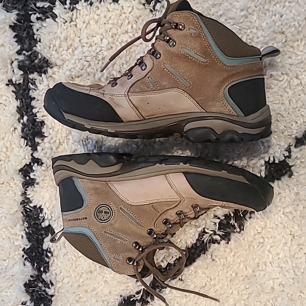 Timberland Paceline Waterproof Hiker Outdoor 45660 Series. Size 8.5 M. Tan - Picture 9 of 10